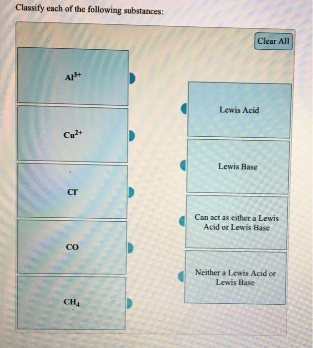 Solved Classify Each Of The Following Substances 3088