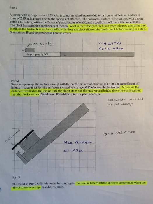 Solved I just need help with part 3... I have tried for | Chegg.com