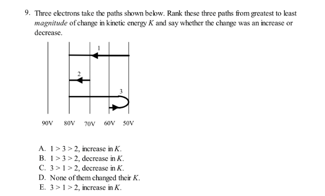 Solved 8. The diagram below shows the electric field lines | Chegg.com
