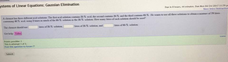 Solved Hey guys. I really need help with my assignment. Your | Chegg.com