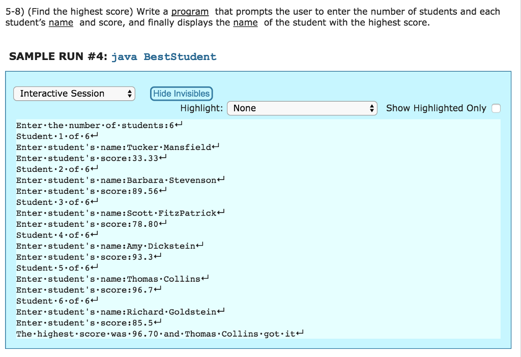 Solved Write a program that prompts the user to enter the | Chegg.com