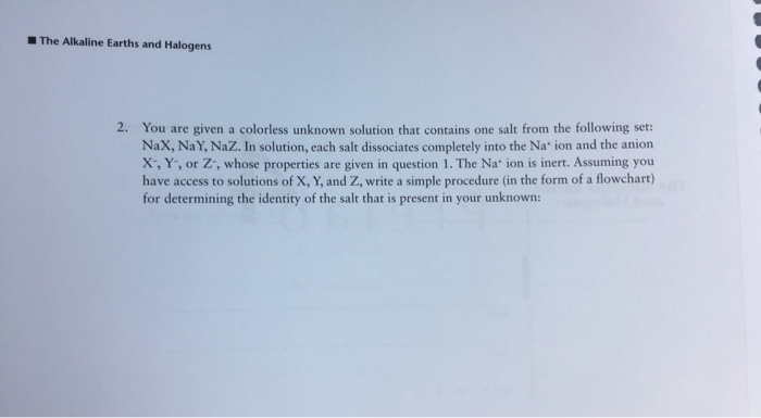 Solved I need help with this chem pre lab I'm a little | Chegg.com