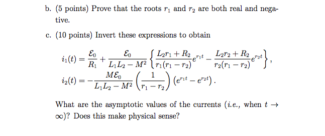 Solved 8. (25 Points) (Coupled Differential Equations) Two | Chegg.com