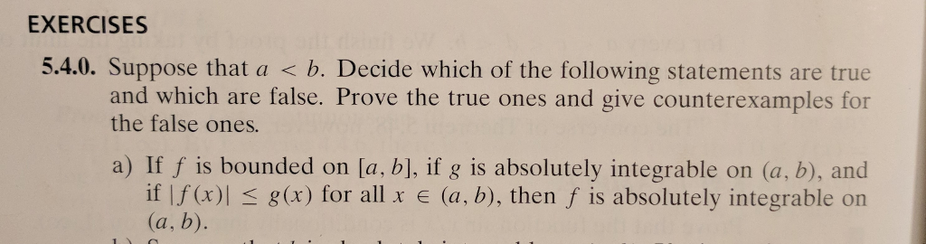 Solved EXERCISES 5.4.0. Suppose That A