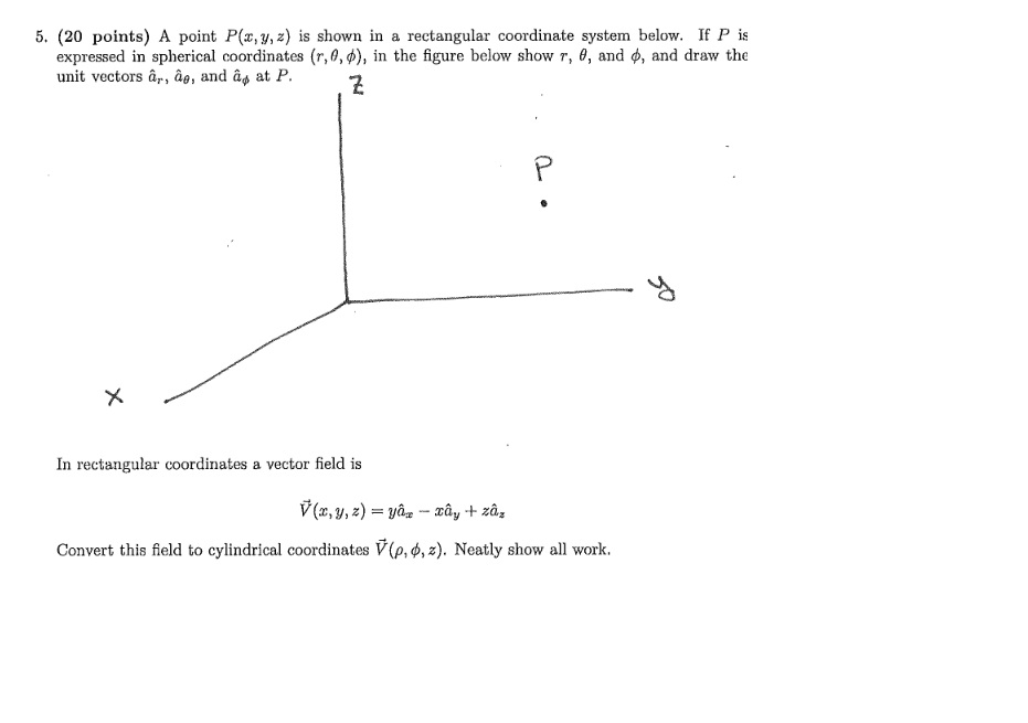 solved-a-point-p-x-y-z-is-shown-in-a-rectangular-coordinate-chegg