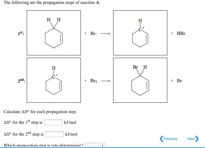 Solved Using The Table Of Bond Dissociation Enthalpies, | Chegg.com