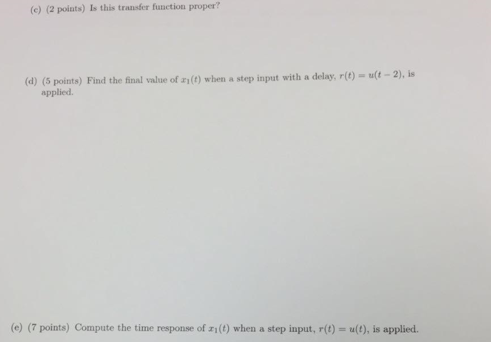 Solved 2/7/201 J. (32 points) Consider a simple quarter car | Chegg.com