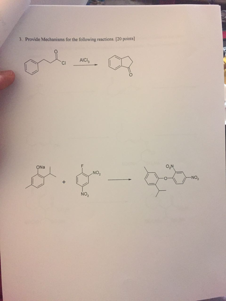 Solved Provide Mechanisms for the following reactions. | Chegg.com