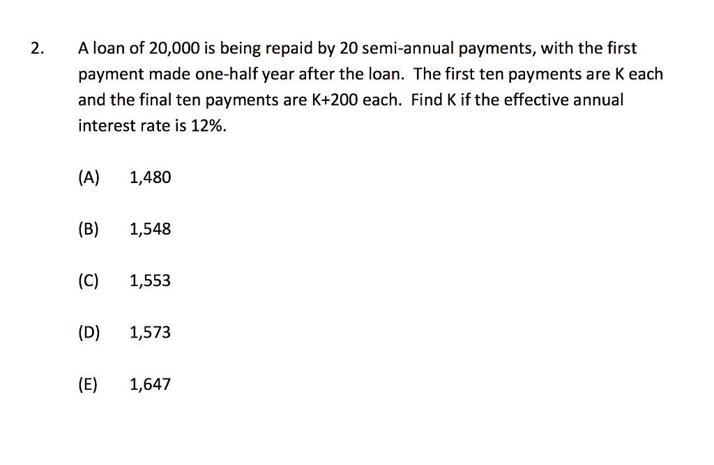 solved-a-loan-of-20-000-is-being-repaid-by-20-semi-annual-chegg