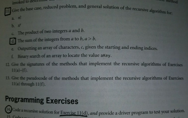 Solved JAVA ONLY Assignment 6 - Chapter 6 Complete the | Chegg.com