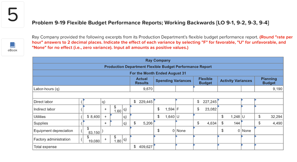 Help accounting homework problem 19 2a