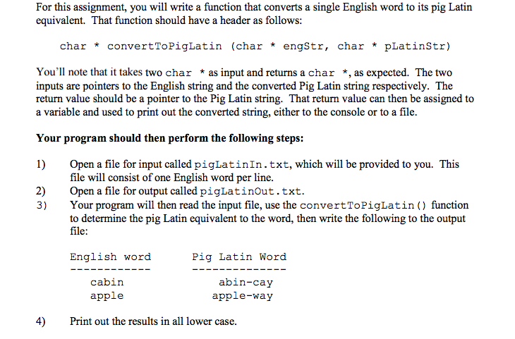Solved For this assignment, you will write a function that | Chegg.com