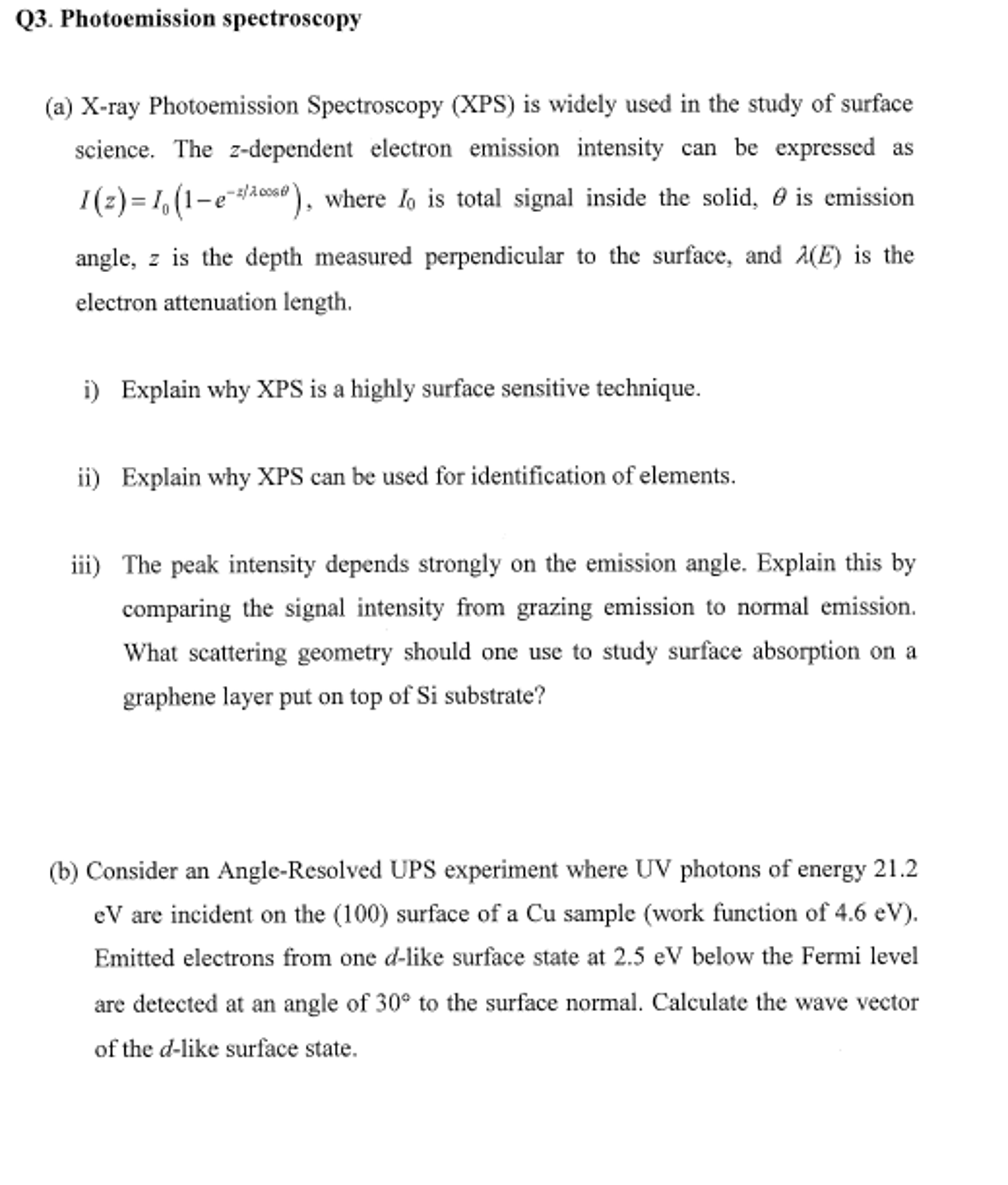 solved-photo-emission-spectroscopy-x-ray-photoemission-chegg