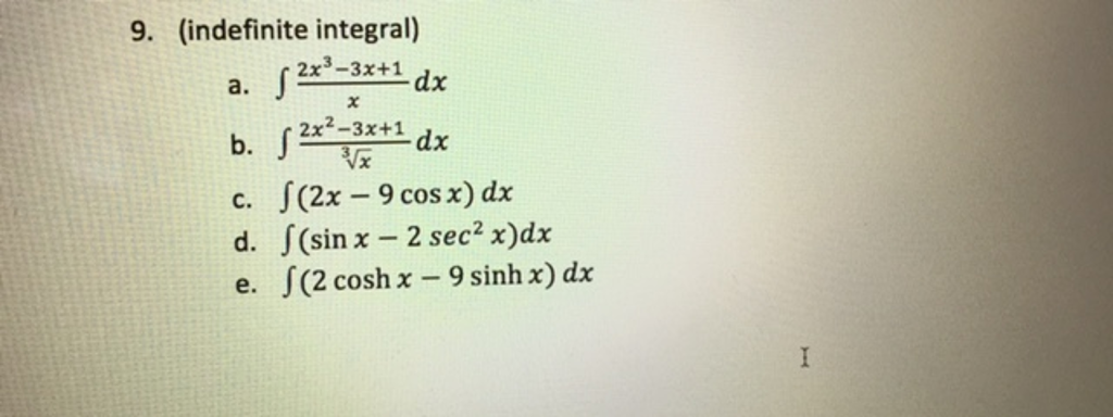 solved-indefinite-integral-integral-2x-3-3x-1-x-dx-chegg