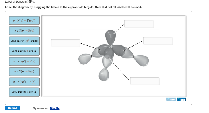 Solved Label all bonds in SO2. Label the diagram by dragging | Chegg.com