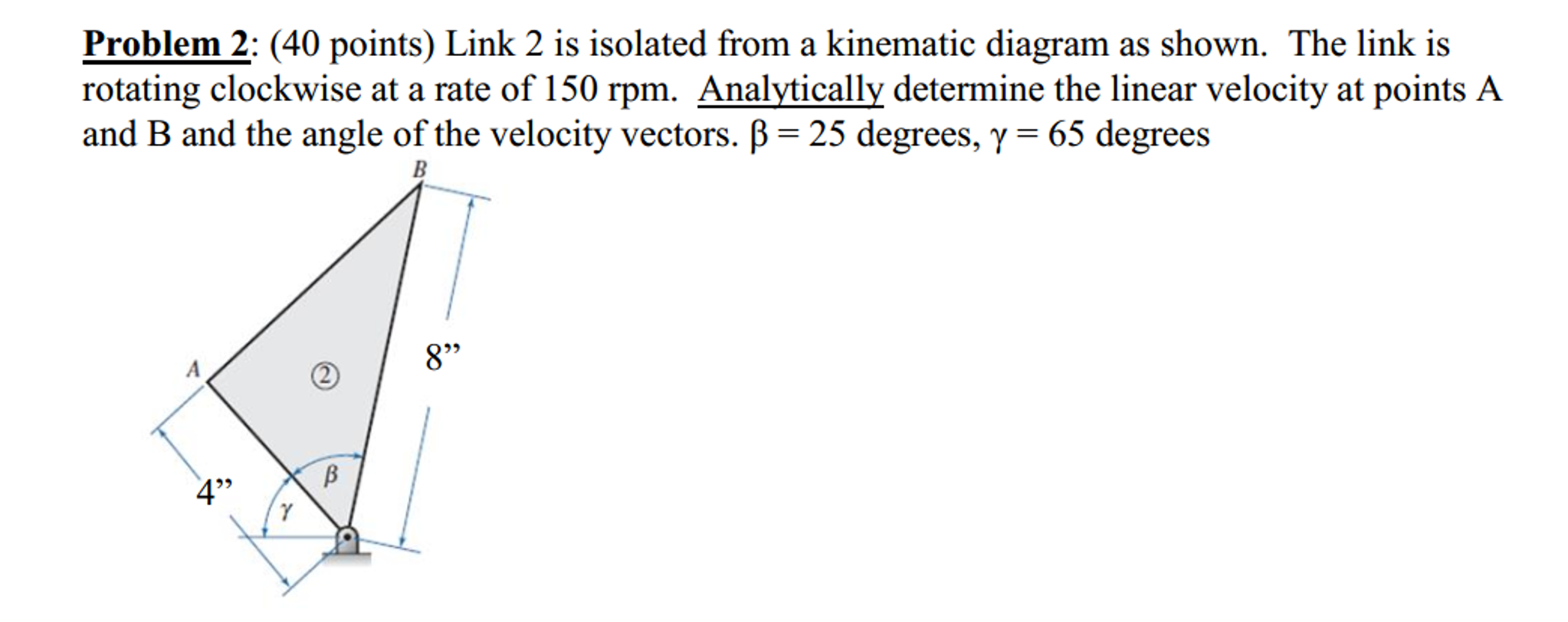 Solved ?Solve the question on A4 paper and draw the figure | Chegg.com