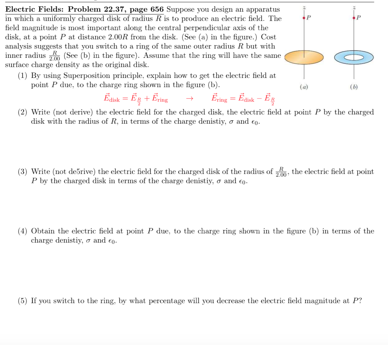 Solved Electric Fields Sample Problem 22.03, page 641