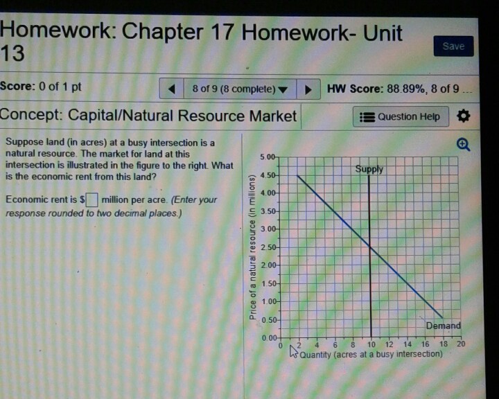 econ homework solver