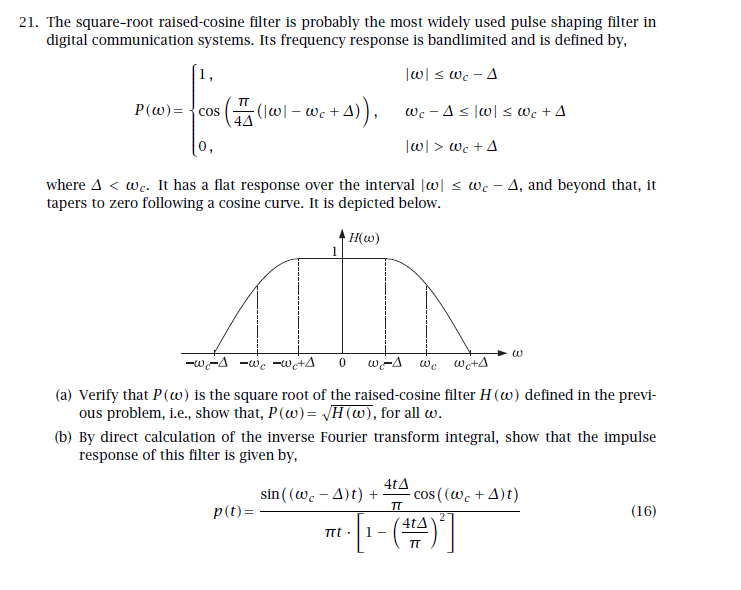 21-the-square-root-raised-cosine-filter-is-probably-chegg