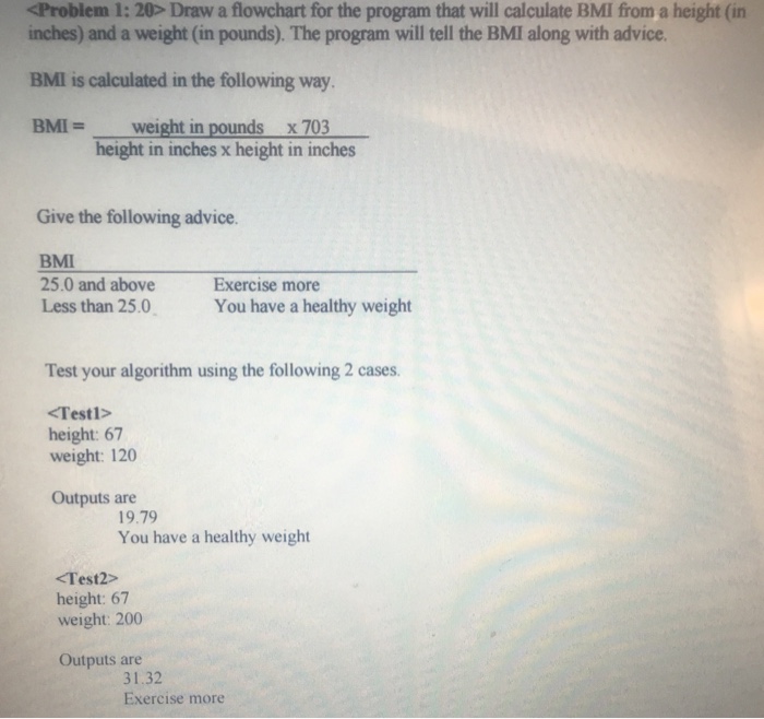 Solved Draw a flowchart for the program that will calculate | Chegg.com