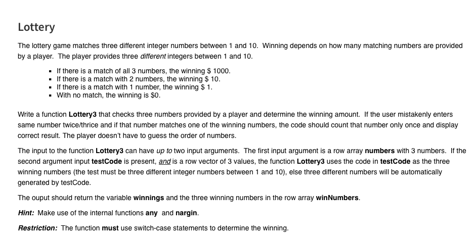 solved-lottery-the-lottery-game-matches-three-different-chegg