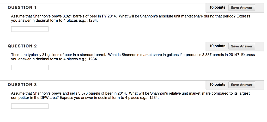 Solved What is Market Share? Most simply, market share is | Chegg.com