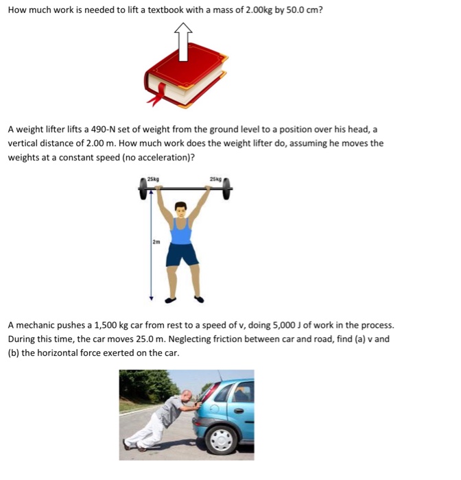 solved-how-much-work-is-needed-to-lift-a-textbook-with-a-chegg