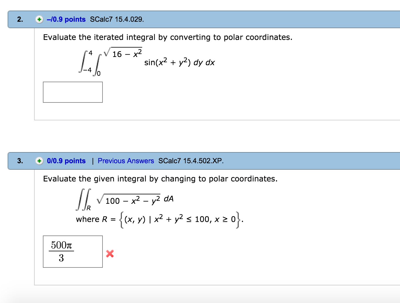 solved-evaluate-the-iterated-integral-by-converting-to-polar-chegg