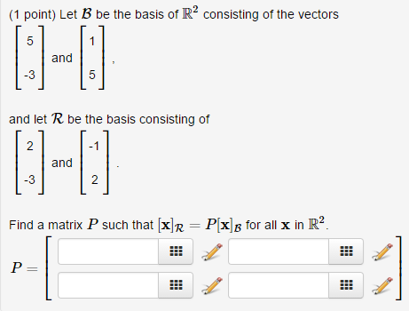 Solved Linear Algebra Question. Please Just Fill In The | Chegg.com