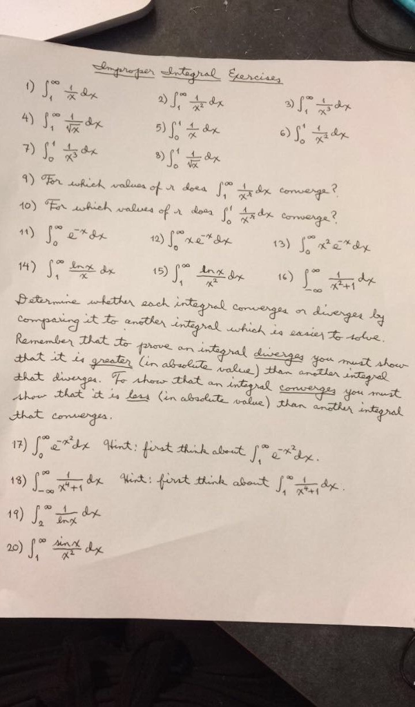 solved-improper-integral-exercises-integral-infinity-1-1-x-chegg