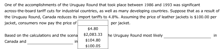 Solved 2. Winners And Losers From Tariff Reductions Aa Aa | Chegg.com