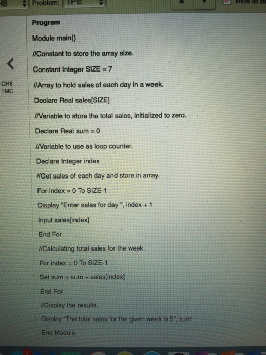 Solved Can someone execute this pseudocode in Python 3 and | Chegg.com