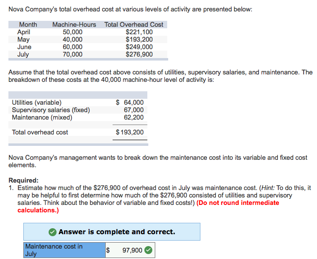 solved-nova-company-s-total-overhead-cost-at-various-levels-chegg