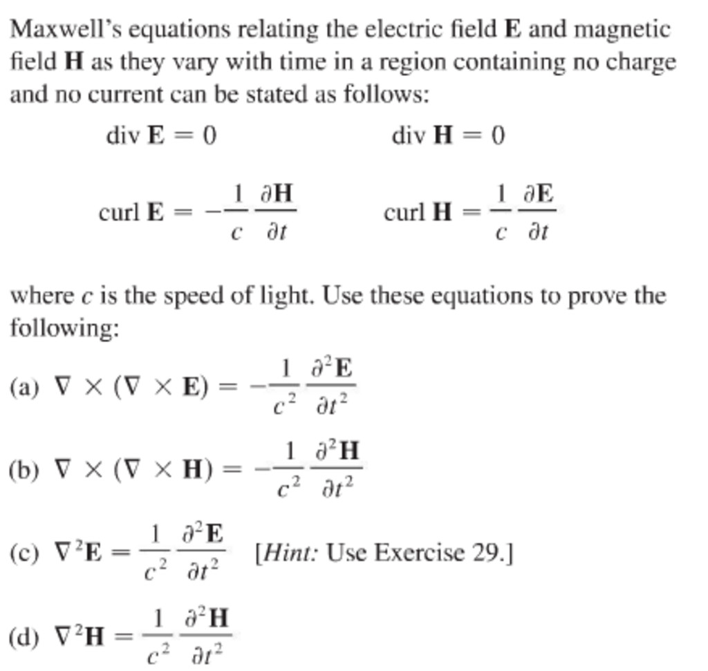 light intensity amplitude of electric field equation