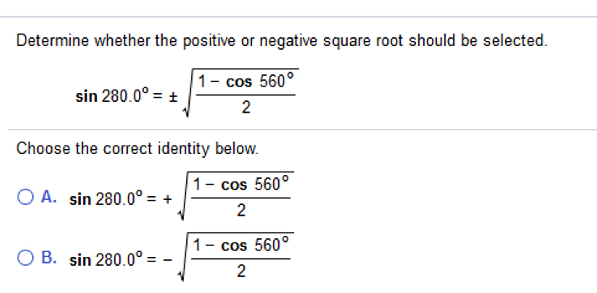 solved-determine-whether-the-positive-or-negative-squareroot-chegg