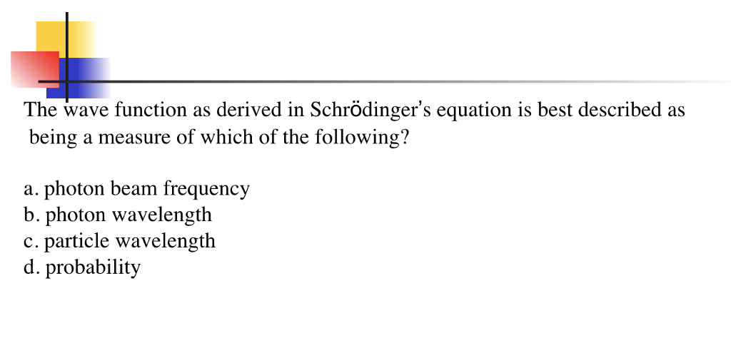 Solved The wave function as derived in Schrödinger's | Chegg.com