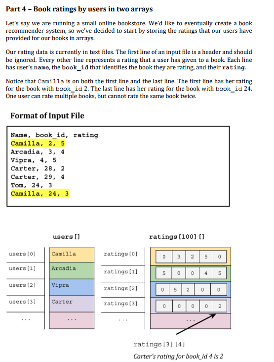 Solved Part 1 - Read A File Line By Line In This Part, You | Chegg.com