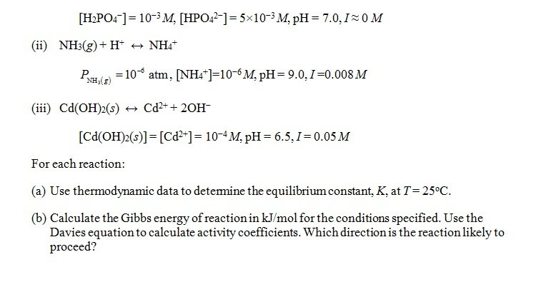 Solved Calculate the standard Gibbs energy of reaction and | Chegg.com