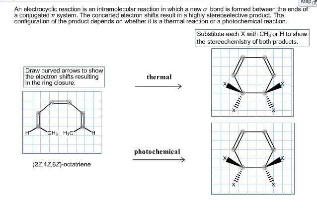 An electrocyclic reaction is an intramolecular | Chegg.com