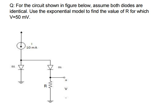 Solved In The Circuit Shown In The Figure Below The Two Chegg Com My Xxx Hot Girl