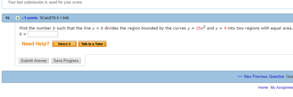 Solved Find The Number B Such That The Line Y = B Divides | Chegg.com