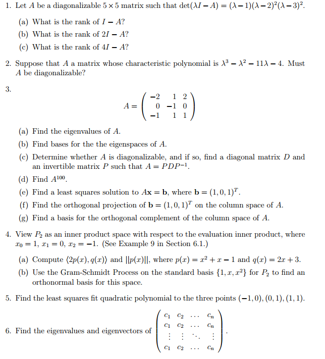 Solved Must answer all questions for fullp points and 5 star | Chegg.com