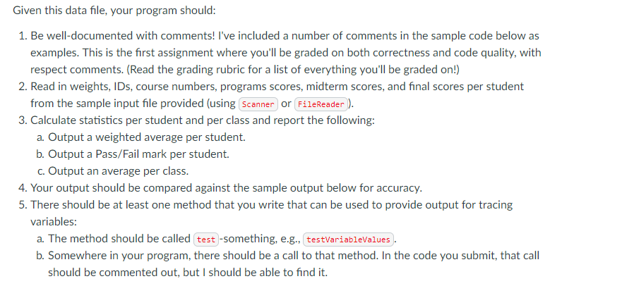 Solved Please help me code the following in: JAVA Please | Chegg.com