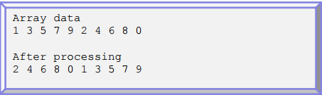 Solved Write a program [ in C] that declares an array of 10 | Chegg.com