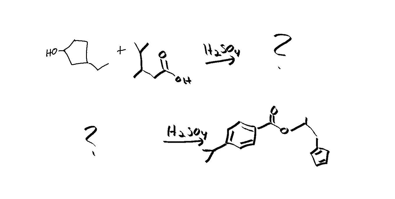 Solved Draw The Structures Of The Reactants Or Products Of 