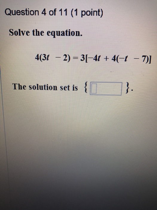 solve the equation 16 is equal to 4 3 t 2