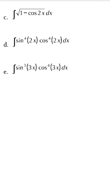 integration of 1 upon 4 3 cos square x dx