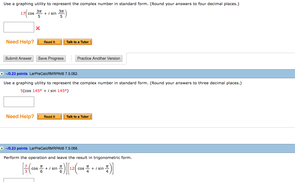 Solved use a graphing utility to represent the complex nu chegg