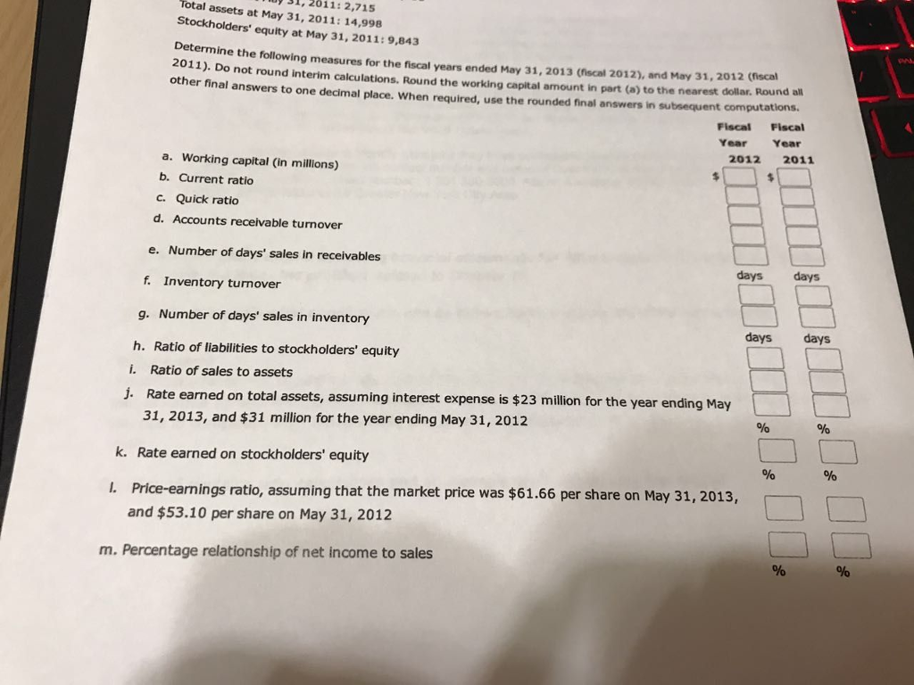 Solved ACCT 20 Case 1 Financial Analysis: Part 1 Research | Chegg.com