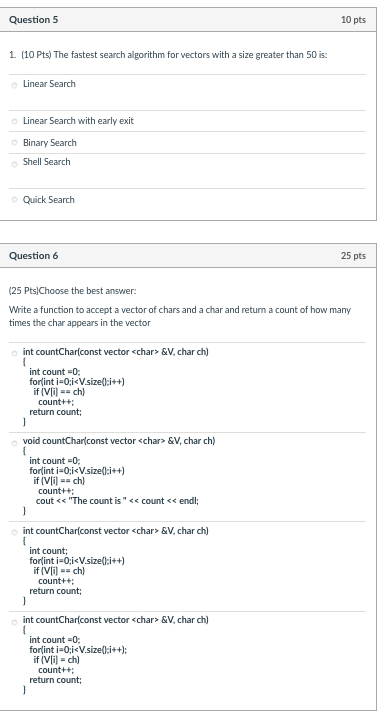 Solved Question 1 10 pts 10 Pts Given the function | Chegg.com